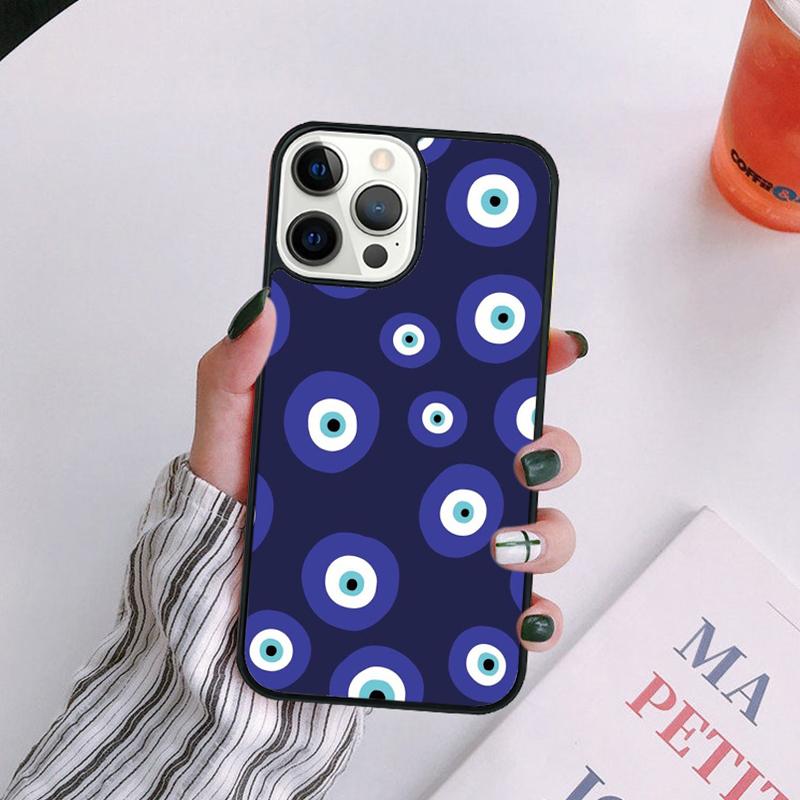 Чехол для телефона «Сглаз» для iPhone 17 Air 14 13 12 16 Pro Max 15 11 Plus Max Защитный корпус coque
