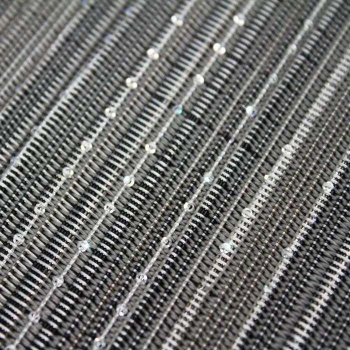 Tapis scintillant pour intérieur-extérieur argent 160x230