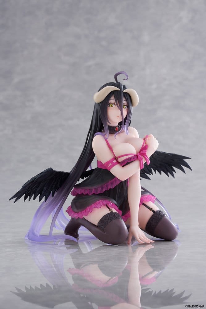 Taito Prize Overlord - Albedo - Desktop Cute Pvc Action Figure (Negligee Ver.) 13
