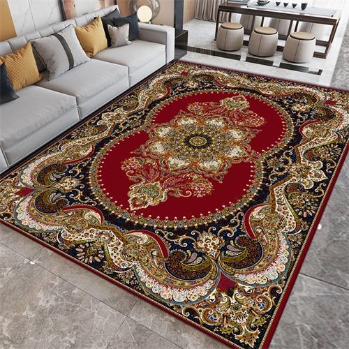 Роскошный Ретро Европа Персия Стиль Ковер Гостиная Диван Спальня Кабинет Кухня Коврик для входной двери Нескользящий Домашний Декор Ковер
