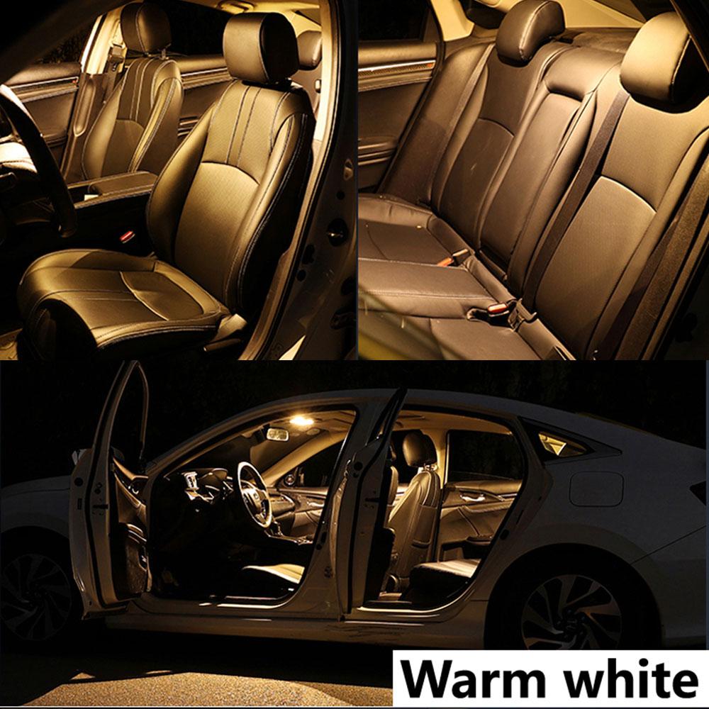 ABRIGHT Car Interior LED Light For RENAULT Laguna 2 3 Coupe Clio Megane 1 2 3 4 CC Scenic Grand Scenic Espace Accessories Canbus