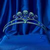 Queen Skull Crown Halloween Headband Gothic Halloween Party Decorations  Men