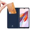 Dux Ducis Skin Pro Flip Wallet Case for Xiaomi Redmi 11A / Poco C55 / Redmi 12C - Blue Cover with Stand & Card Holder