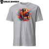 Colorful Bloodhound Dog Unisex T-Shirt | Vibrant Tee with Unique Design
