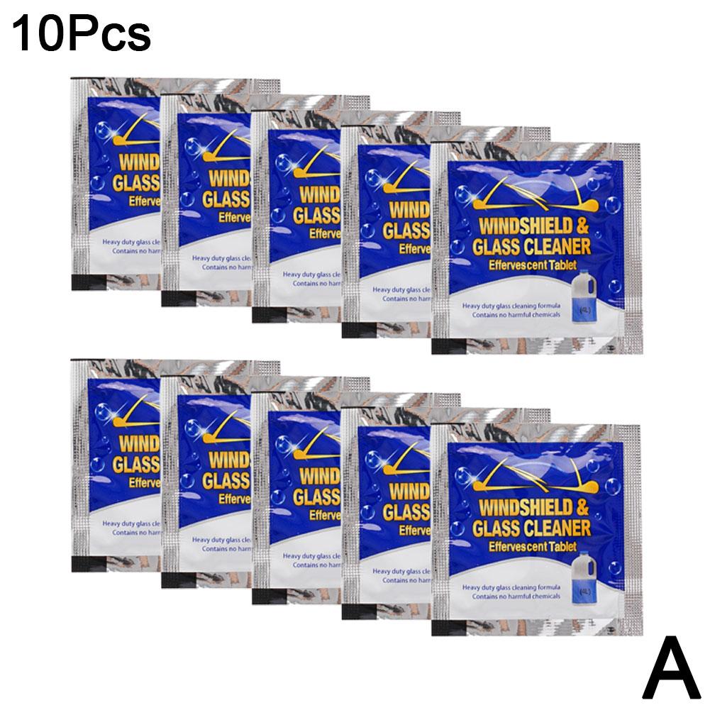 10/20/40/100 шт. Очиститель лобового стекла автомобиля Автомобильная шипучая таблетка Стекло Вода Твердый Очищающий Концентрированные Таблетки Моющее средство