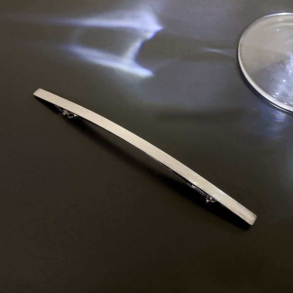 Носите горизонтальную заколку металлическую простую заколку для волос нерегулярные корейские стильные женские аксессуары для волос