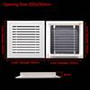 Square Return Grille ABS Access Panel Easy Clean Air Vent