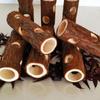 Hollow Tree Trunk Wooden Hamster Tunnel Hideout Animals Cage New Mouse Tube Toy  Reptile Small