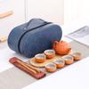 Jiang Taihui New Chinese Ceramic Travel Tea Set Portable Outdoor A complete set of business gifts for customers