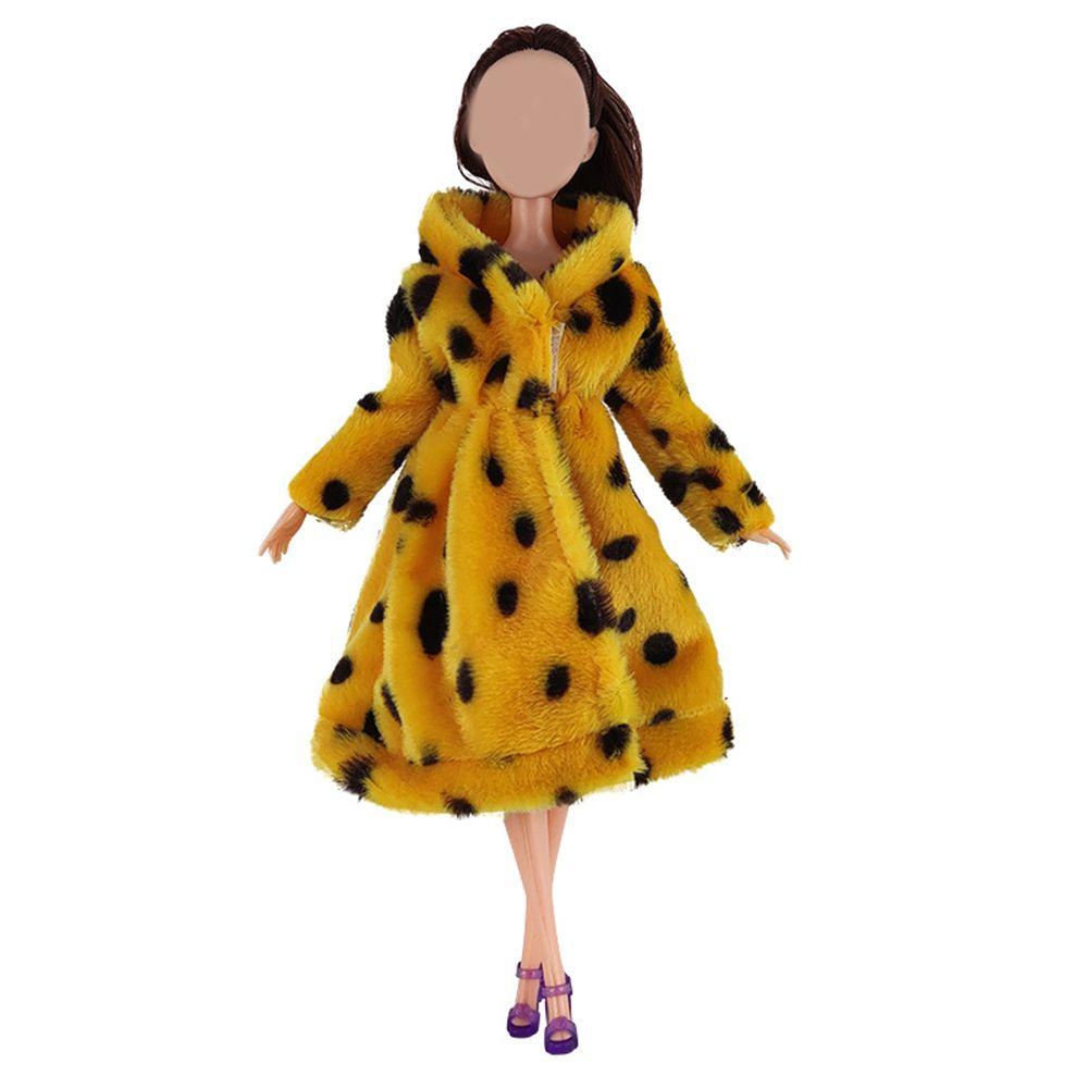 Toy Clothes Accessories For Baby Warm Clothes Fur Coat Winter Soft