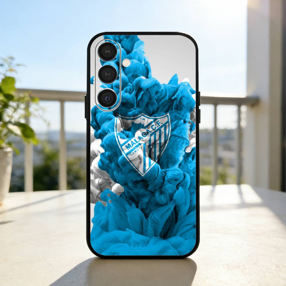 COOL M-Malaga C-CF Phone Case For Samsung A73,A21s,A22,A31,A32,A52,A53,A71,A80,Soft Black Shell
