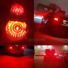 MAXGTRS 2x Strobe Flash P21/5W S25 1157 Bay15D 3030 LED Chip Bulb 7443 1156 Car Stop Backup Brake Parking Tail Signal Light