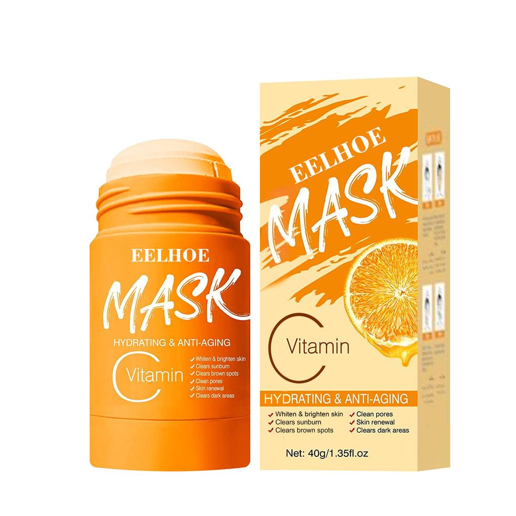 Green Tea Solid Mask Activated Carbon Cleansing Purifying Clay Mud Mask Moisturizing Face Mask Oil Control Remove Blackhead