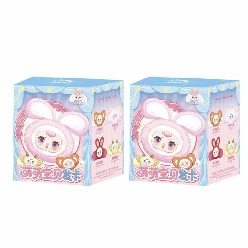 Mm Milk Candy Cute Baby Hair Clip Blind Box Cute Animal Style Fashion Single Item Hair Accessories Mysterious Box Surprise Gifts