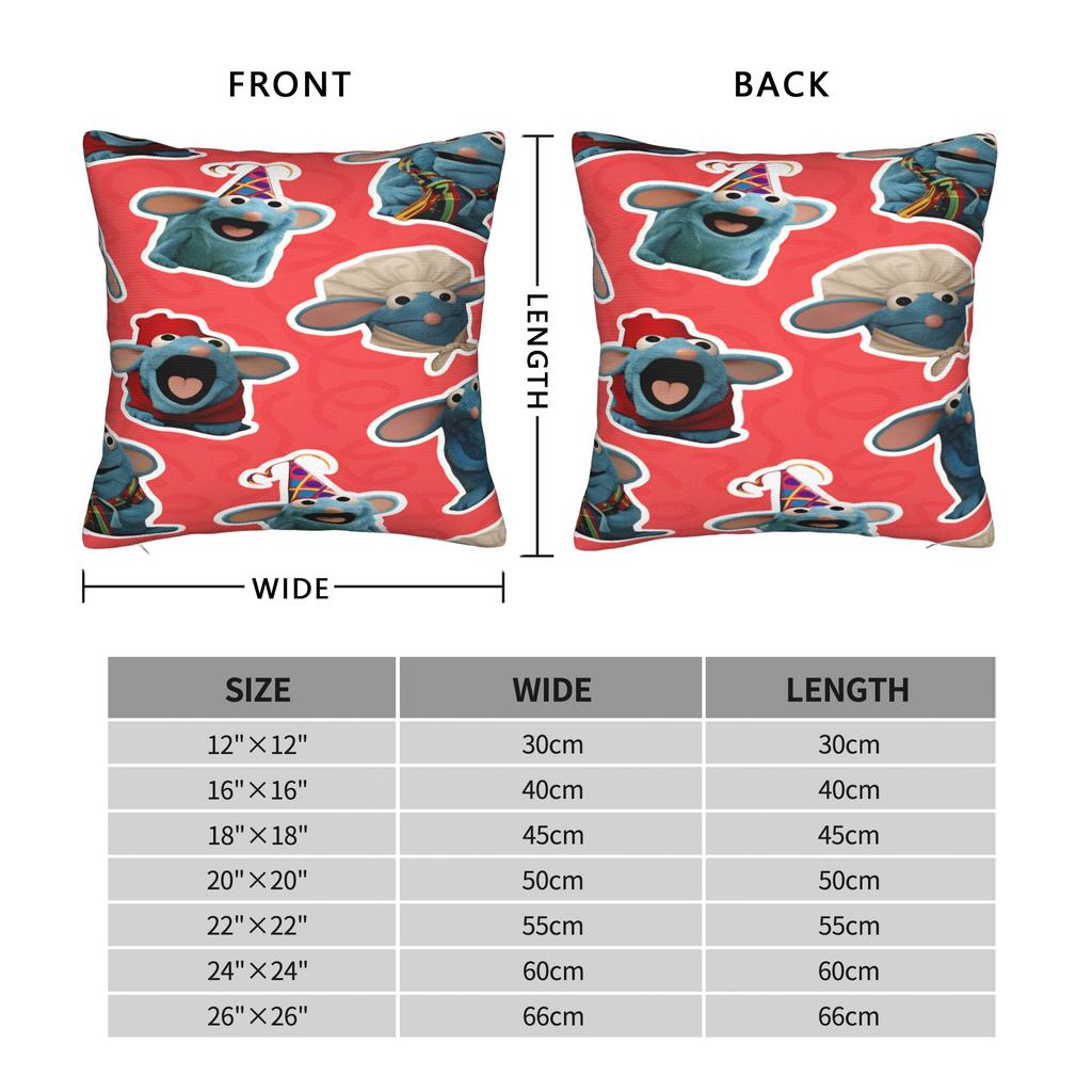 Tutter- B-Bear In The Big Blue House Pillow Case Comfy Pillow Cover Morden Pillowcases For Living Room Chair