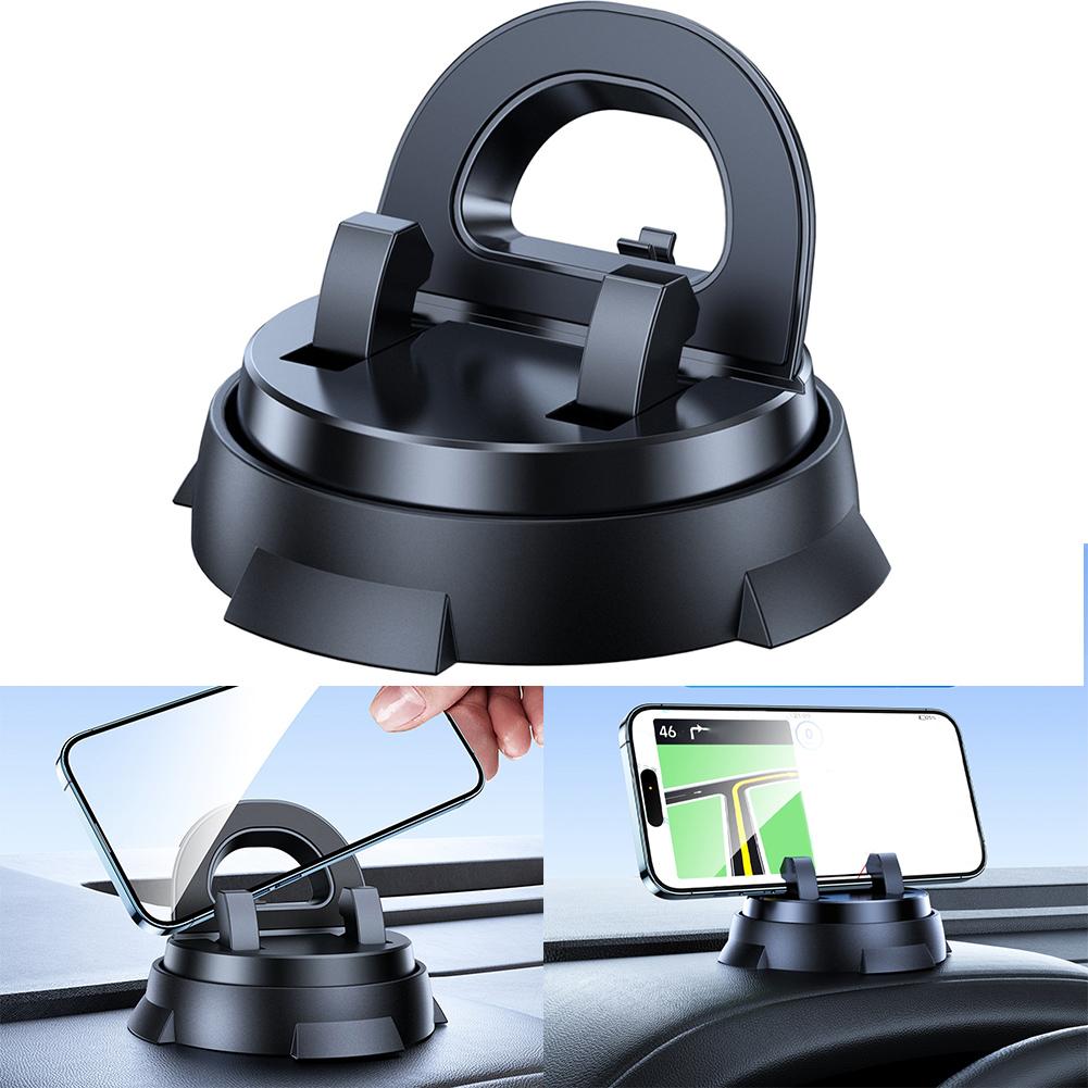 Car Navigation 360 Rotatable Holder Dashboard Phone Holder Adaptive Grip Technology For Car For Hands-Free Use