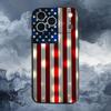 Флаг США Отлично подходит для iPhone 8, 7, 11, 12, 15, 14, 13, 16, 17, Plus, Pro Max, XS, X, XR, SE, Mini, Мягкий силиконовый черный чехол