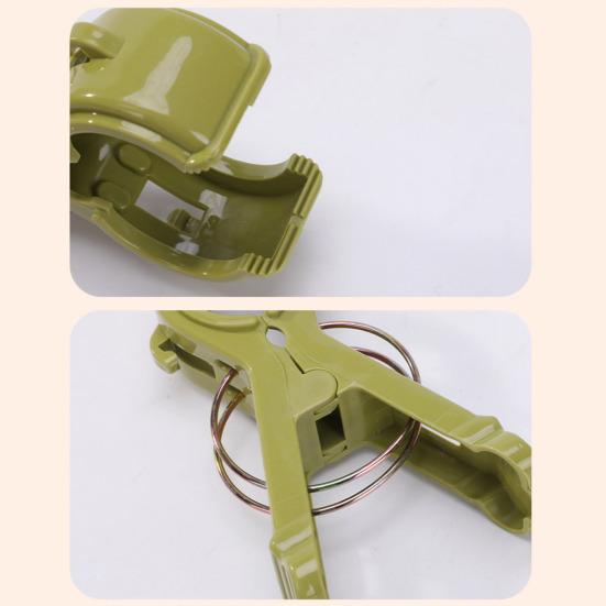 4 шт. зажимов для пляжных полотенец, многоцелевые зажимы для белья с противоскользящим пружинным механизмом, портативные прочные зажимы для сушки одежды