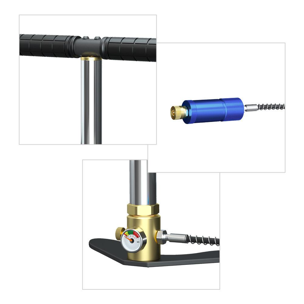 Новый ручной воздушный насос Submarine Mini, подводный респиратор высокого давления, наружное оборудование для дайвинга 65*18*6 см