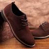 Men Oxford Shoes Suede Leather Men Shoes Oxford Casual Classic Business Comfortable Footwear Dress Large Size 39-48 Flats