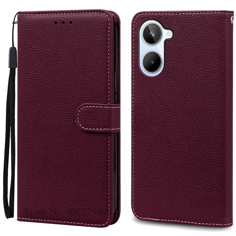 Для Realme 10 Чехол Мягкий Силиконовый Кошелек Флип Кожаный Чехол Для Realme 10 4G Чехол Телефон Задняя Крышка Для Realme10 Coque Fundas