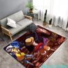 Creative 3D Carpet  Anime One Piece Luffy All Team Members Living Room Bedroom Decoration Rug Children Anti Slip Crawling Mat
