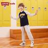 LEVI'S Kids' Letter Print Sweatshirt and Pants Set