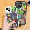 P-Plants Vs Z-Zombies ИГРА Чехол для телефона Жесткая кожа Для IPhone 16 15 14 13 12 Mini 11 14 Pro Max Xs X Xr 7 8 Plus Fundas