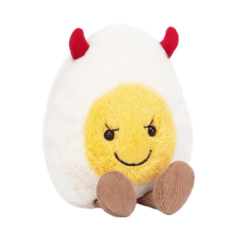 JELLYCAT Food Food Devil Egg Fun Doll Plush Doll 14cm Tall