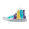 Кроссовки унисекс Chuck Taylor All Star High Peace Powered Бело-фиолетовый Amarillo 167892C