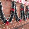 1pc-Christmas Eve Decoration Bar Tops Ribbon Garland Christmas Tree Kitchen Ornaments Wedding Party Decoration Prop