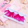 Extra Long Feather Eyelashes Feather False Lashes  Halloween False Eyelashes   Anime Cosplay