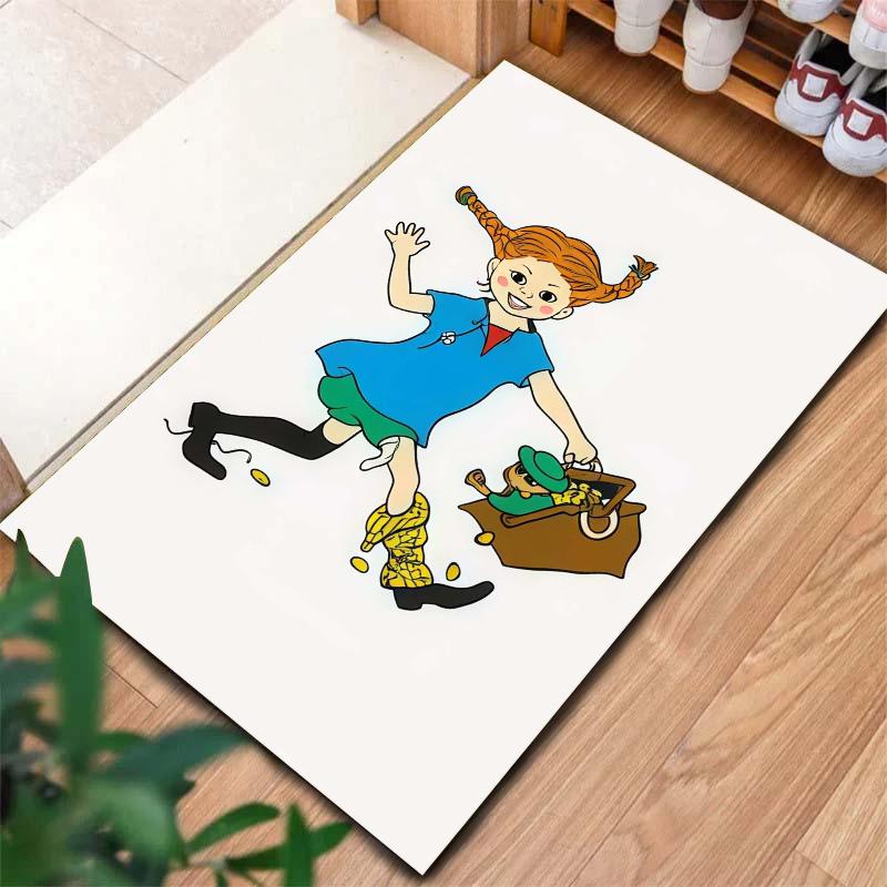 Pippi Carpet Rug for Living Room Bedroom Home Sofa Decoration,Kids play Nonslip Floor Mat