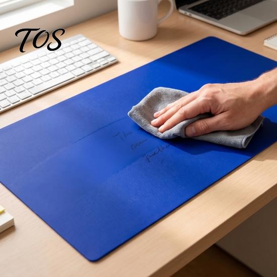 Professional Engineer Desk Pad Double-Sided Blueprint Mat, Multifunctional Washable Writing Pad, Solid Color Design Sketching And Mouse Mat for Office