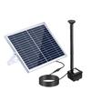 10W Solar Fountain Pump with Large Solar Panel 3 Nozzles Max. Water Height 100cm for Bird Bath Fish