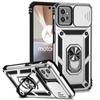 Защитный чехол-кольцо двойного назначения Motorola G32 Sergeant для Moto G Pure