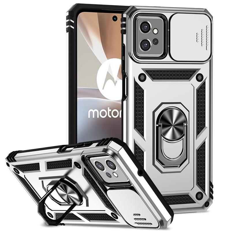 Защитный чехол-кольцо двойного назначения Motorola G32 Sergeant для Moto G Pure