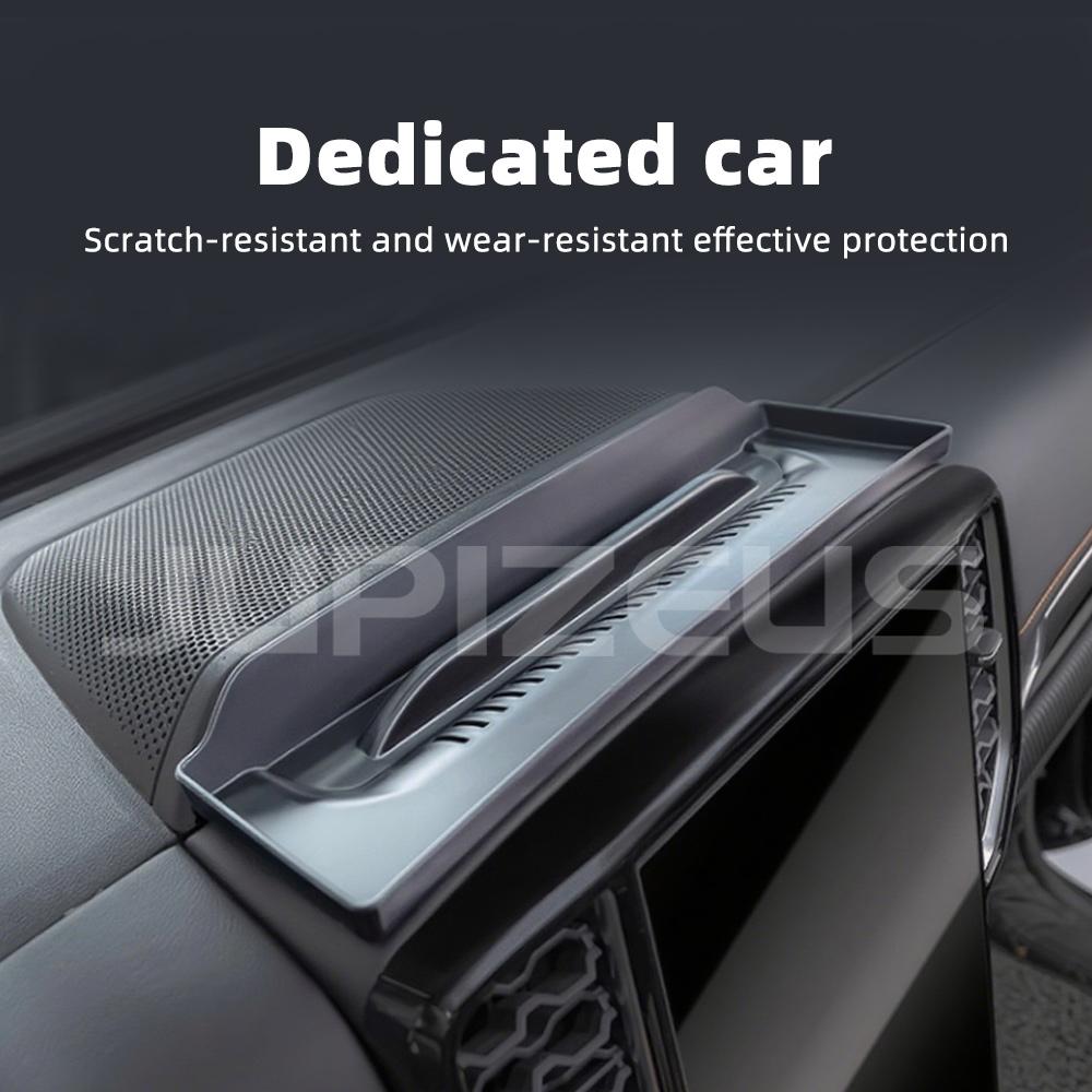 For Ford Ranger 2022 2023 2024 2025 Dashboard Center Storage Box Organizer ABS Interior Decoration Accessories