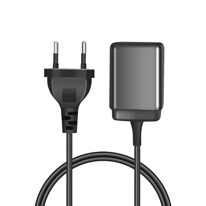 LogiLink GaN Adapter 30W, 1x USB-C, 1x USB-A, with fixed cable, fast charging