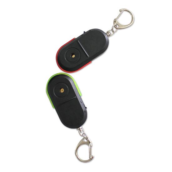 Anti-loss Device Key LED Lights Easy Finder with Whistle Activation To Use Battery Powered