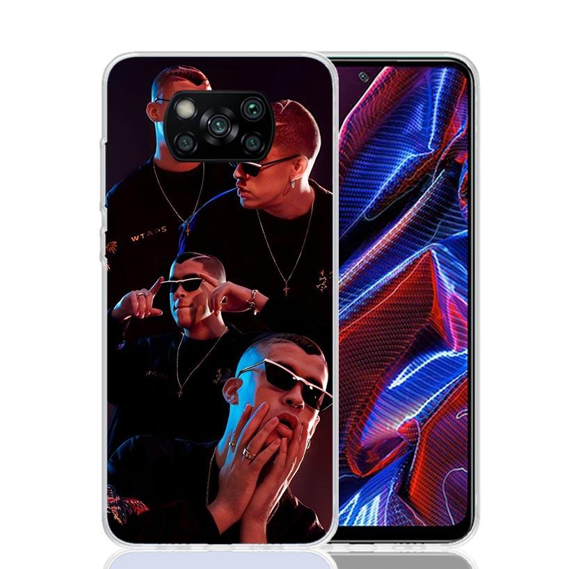 Bad Bunny X100pre Phone Case For Xiaomi Poco F7 Ultra X7 X6 Pro X5 Redmi 15 15C 13 13C 12 12C 10 10A 10C 9 9A 9C 9T Shell Poco X