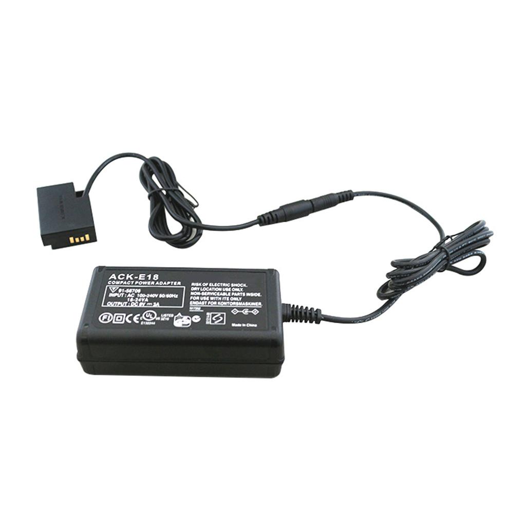 ACK-E18 Адаптер переменного тока ACKE18 (LP-E17) Батарейный блок DR-E18 для 77D 200D 75