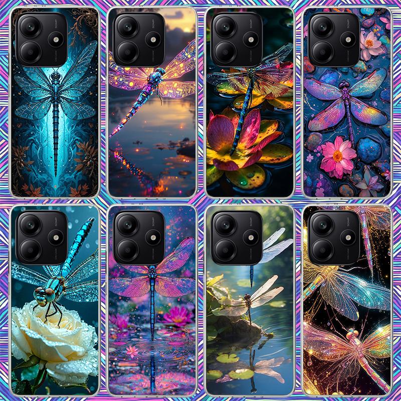 Beautiful Dragonfly Enthusiasts Phone Case For Xiaomi Redmi Note 15 14 14S 13 12S 12 Pro Plus 11S 11 10S 10 4G Cover 11E 11T 5G