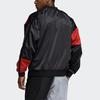 Adidas Cny Dame Basketball Sports Jacket Men Outerwear Black Red GM5137
