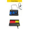 18650 Lithium Battery Charger 10 slots Universal Charger for Li-ion Rechargeable Batteries 26650 16340 18500 10440 18350 17670