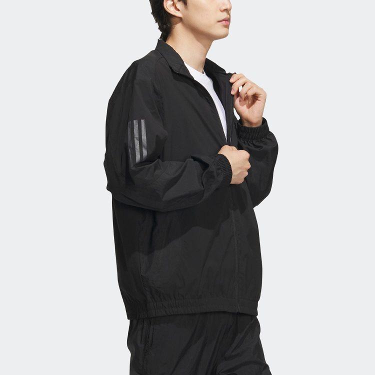 adidas ОБЯЗАТЕЛЬНО ПЛЕТЕНАЯ КУРТКА Мужская Черная IA6960