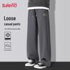 Baleno Men's Knit Wide-Leg Sweatpants