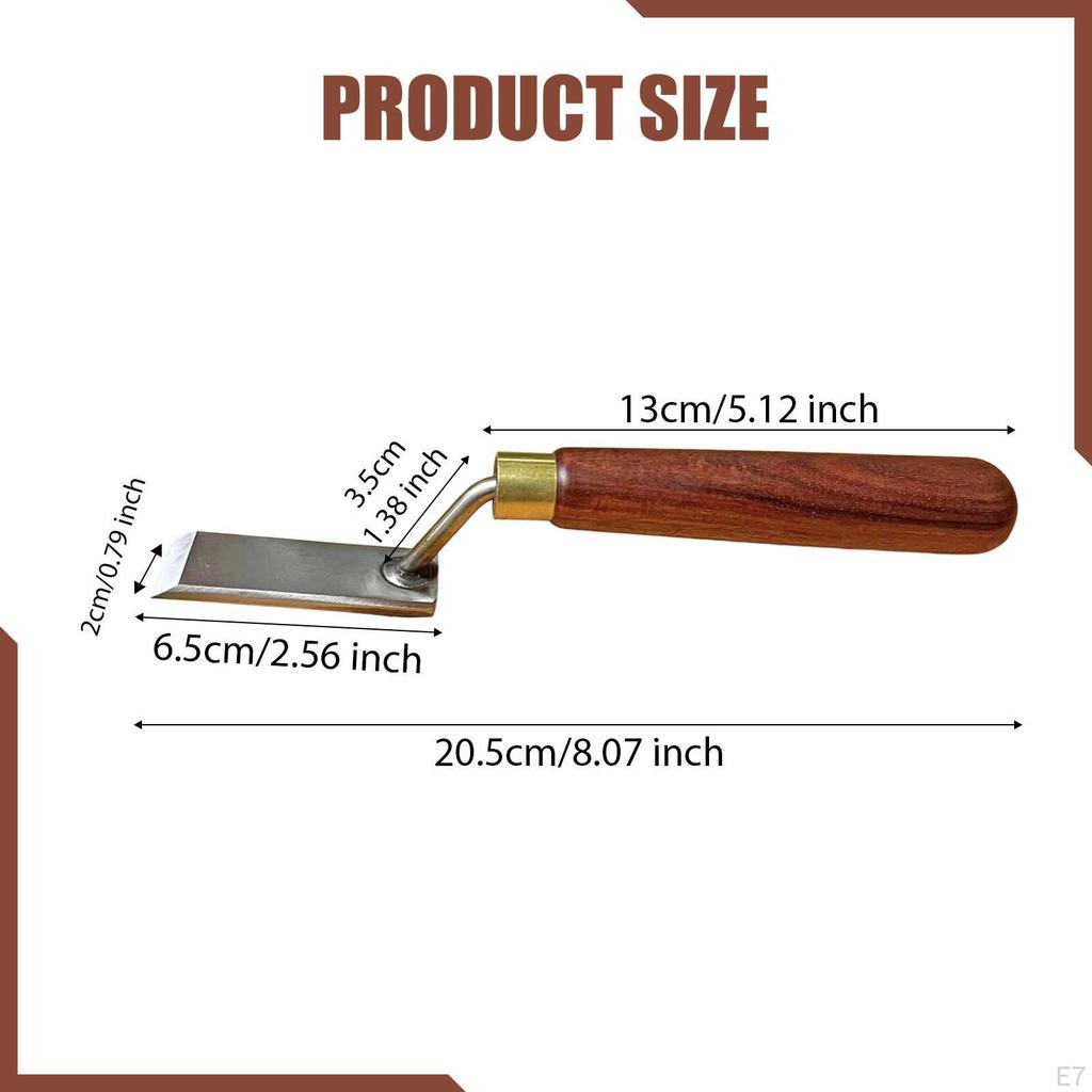 Деревянное долото Легкая сталь Скошенный край Плотник для начинающих Любители 1 см ширина