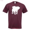 Слоновий футболка 4 Хоботных для мужчин funshirt печатный дизайн винтажный Стирка дизайнерская одежда графический мода Стильная Унисекс