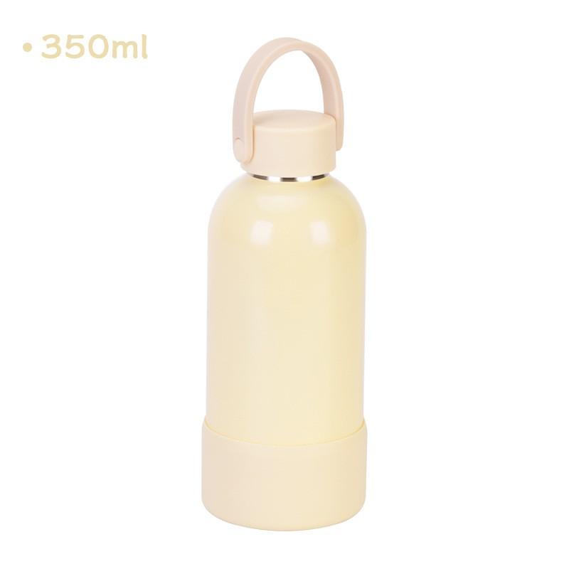 350ml Double Wall Stainless Steel Vacuum Insulated Travel Mug With Handle Leakproof Portable Water Bottle Outdoor Office